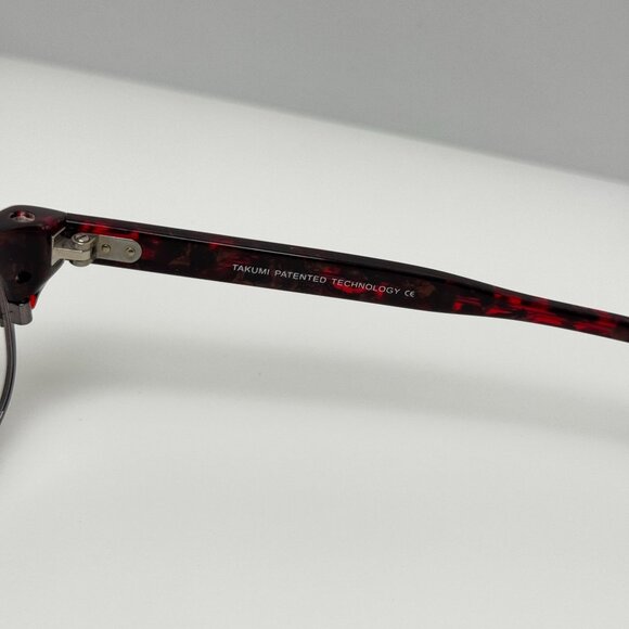 Takumi Eyeglasses Eye Glasses Frames TK922 30 51-21-140 W/ Clip